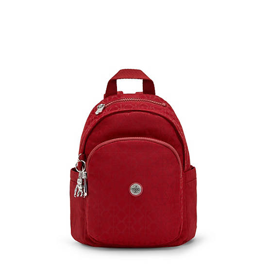 Kipling Delia Mini Rygsække Rød | DK 1564ZU